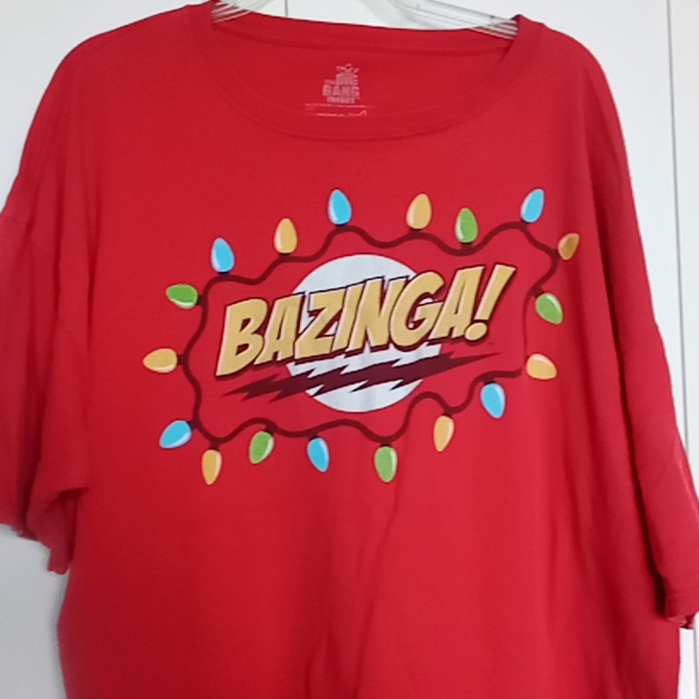Big Bang Theory  Christmas Tee Shirt 3XL